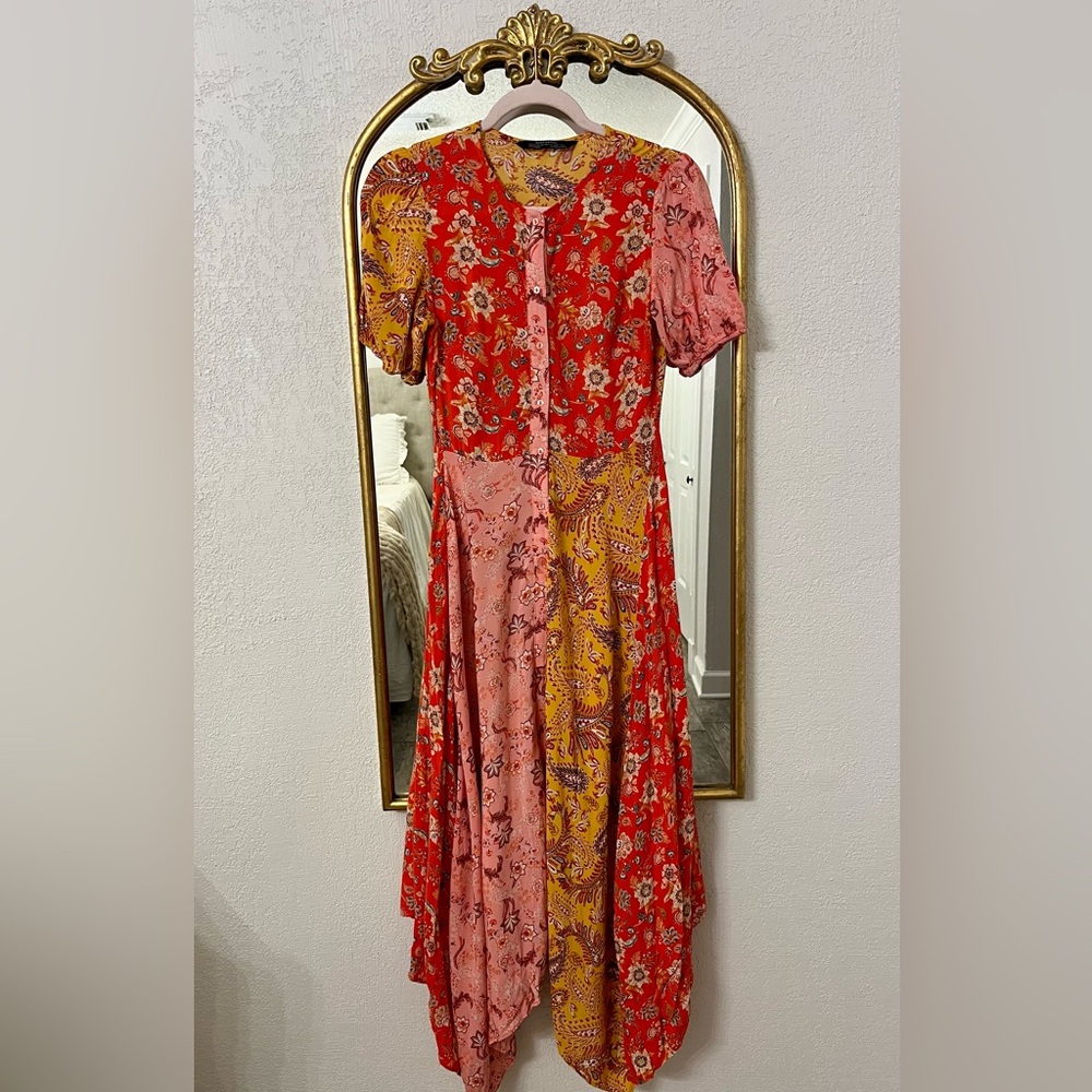 Zara Paisley Dress